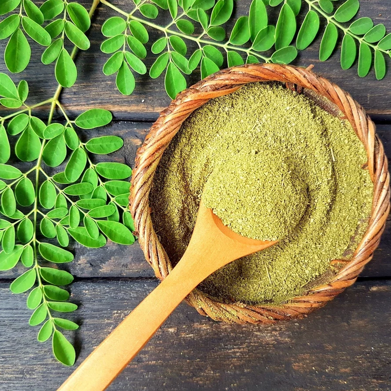 Whole Moringa Leaves